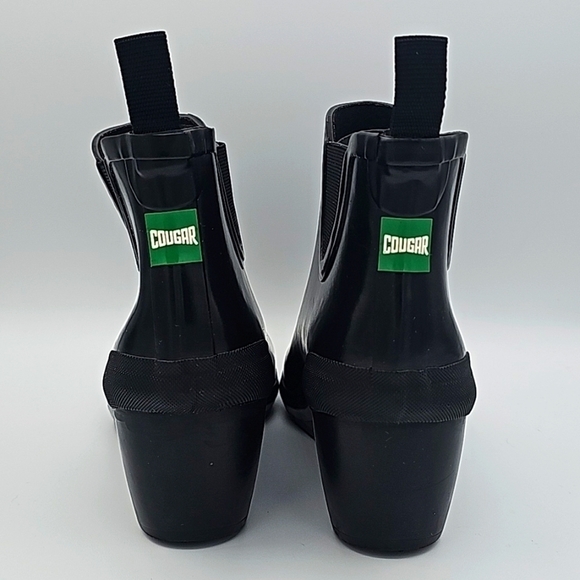 COUGAR Event Wedge Heel Rubber Rain boots Size 11M - Picture 2 of 7